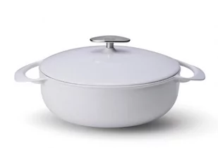 UNILLOY UNILLOY Garnek żeliwny UNILLOY Unohana 24 cm [US240WH] OM-10091-uniw - Garnki - miniaturka - grafika 1