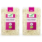 Płatki śniadaniowe i musli - Bio Planet Płatki owsiane bezglutenowe Zestaw 2 x 1 kg Bio - miniaturka - grafika 1