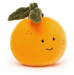 Jellycat MASKOTKA - ZABAWNE OWOCE Pomarańcza Fabulous Orange - 10 cm FABF6O - Maskotki i pluszaki - miniaturka - grafika 1