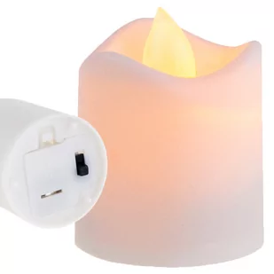 Świeczka Led Lampka Znicz Wkład Do Znicza Tealight - Dekoracje i nakrycia stołu na imprezę - miniaturka - grafika 1