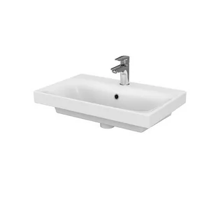 Cersanit Moduo Slim Umywalka meblowa 60x38 cm wąska, biała EcoBox K116-010-ECO - Umywalki - miniaturka - grafika 1