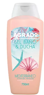Żel pod prysznic Agrado Shower Gel Agrado Mediterraneo 750 ml (8433295061777) - Kosmetyki do kąpieli - miniaturka - grafika 1