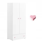 Szafy - Szafa dziecięca STELLA, garderoba, półki, szuflada - miniaturka - grafika 1