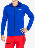 Bluzy sportowe męskie - Bluza z kapturem The North Face Summit Futurefleece FZ Hoodie - tnf blue - miniaturka - grafika 1