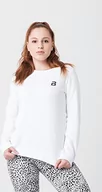 Swetry damskie - BioTechUSA Damski sweter Wendy Women Sweater, biały M sweter, biały, biały, M - miniaturka - grafika 1