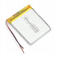 Ładowarki i akumulatory - Akumulator Li-Poly 1500Mah 3.7V Ntc 504050 - miniaturka - grafika 1