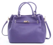 Torebki damskie - Torba skórzana Shopper (6946) - miniaturka - grafika 1