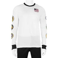 Koszulki męskie - Nike Męska koszulka z długim rękawem M Nk Ls Dt Space biały XL - miniaturka - grafika 1