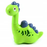 Zabawki interaktywne dla dzieci - DINOZAUR UCIEKAJĄCA ZABAWKA Z NAPĘDEM NACIŚNIJ I JEDŹ RÓŻNE KOLORY - miniaturka - grafika 1