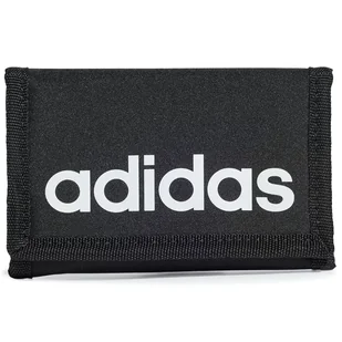 Portfel adidas Sportswear Linear JE8346 - czarny - Portfele - miniaturka - grafika 1