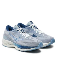 Buty sportowe damskie - Buty do biegania Mizuno Wave Serene J1GD245921 Szary - miniaturka - grafika 1