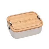 Lunch boxy - Lassig Lunchbox ze stali nierdzewnej z bambusową pokrywką Garden Explorer solution-bc-7425-0 - miniaturka - grafika 1