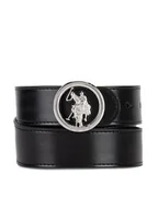 Paski - U.S. Polo Assn. Pasek AIUXT2567WAJ Czarny - miniaturka - grafika 1