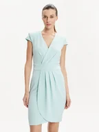 Sukienki - Rinascimento Sukienka koktajlowa CFC0117720003 Turkusowy Regular Fit - miniaturka - grafika 1