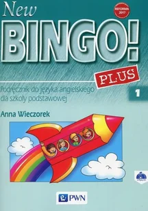 Wydawnictwo Szkolne PWN New Bingo! 1 Plus Podręcznik + 2CD - Anna Wieczorek - Podręczniki dla szkół podstawowych - miniaturka - grafika 1