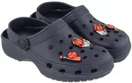 Buty dla dziewczynek - Kroksy klapki dziecięce chodaki piankowe B859270 granat - miniaturka - grafika 1