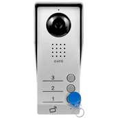 Systemy inteligentnych domów - Kaseta zewnętrzna wideodomofonu EURA VDA-93A3 Srebrny - miniaturka - grafika 1
