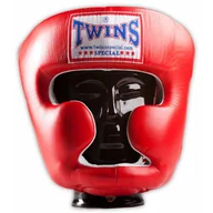 Kaski bokserskie i maski - Twins Special Kask Bokserski Sparingowy HGL-3 Red - miniaturka - grafika 1