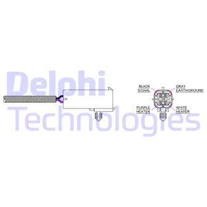 DELPHI Sonda lambda ES20016-12B1 - Sondy lambda - miniaturka - grafika 1