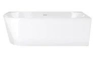 Wanny - Corsan Wanna narożna INTERO SLIM PRAWA 150x74,5 z wykończeniem białym E-230MNPWH - miniaturka - grafika 1