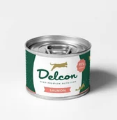 Mokra karma dla kotów - Delcon Cat Pate Adult Salmon (łosoś) puszka 85g - miniaturka - grafika 1
