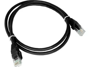 ALANTEC PATCH-CORD U/UTP KAT.6A LSOH 0.5M CZARNY - Patchcordy - miniaturka - grafika 1