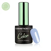 Lakiery hybrydowe - Lakier hybrydowy hipoalergiczny niebieski pastelowy 7ml – Blue Splendor PST19 - miniaturka - grafika 1