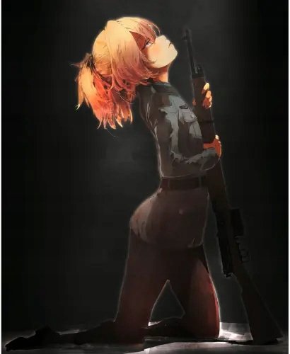 Plakat Anime Manga Youjo Senki yjs_014 A3 (custom)