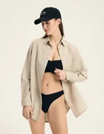 Bluzki damskie - Tunika Naples Esotiq beżowy M - miniaturka - grafika 1