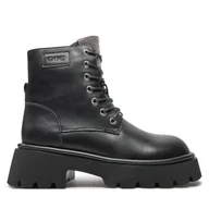 Botki damskie - Trapery GOE OO2N4125 Czarny - miniaturka - grafika 1