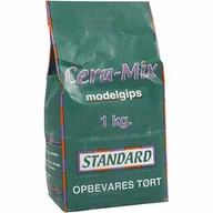 Akcesoria rzeźbiarskie - Gips modelarski Cera-Mix 1 kg - miniaturka - grafika 1
