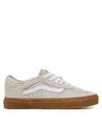 Trampki męskie - Vans Tenisówki Rowley Classic VN000SF42LH1 Beżowy - miniaturka - grafika 1