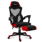 Fotele gamingowe - huzaro Fotel Combat 3.0 HZ-Combat 3.0 Red - miniaturka - grafika 1