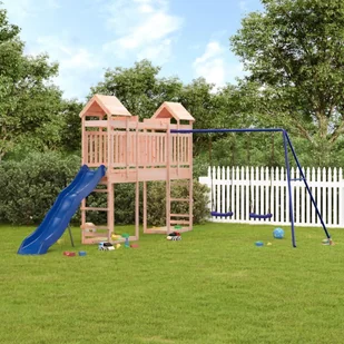 vidaXL Plac zabaw do ogrodu, lite drewno daglezjowe - Place zabaw - miniaturka - grafika 1