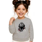 Bluzy dla dziewczynek - BLUZA DZIECIĘCA 67 SIX SEVEN VIRAL 110-116 DLA CHŁOPCA DZIEWCZYNKI - miniaturka - grafika 1