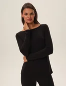 Koszulki i topy damskie - Koszulka Pf Jimena - czarny L - miniaturka - grafika 1