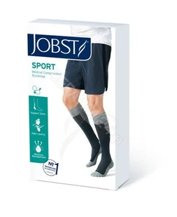 JOBST Sport podkolanówki uciskowe dla aktywnych różowo-szare - rozmiar L - Bielizna lecznicza - miniaturka - grafika 1