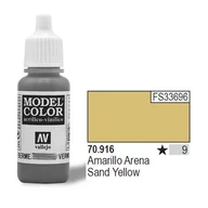 Akcesoria do gier planszowych - Vallejo Model Color Sand Yellow 17ml 70.916 - miniaturka - grafika 1