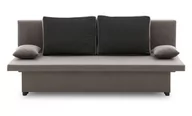 Sofy i kanapy - Kanapa rozkładana, poduszki, Sony 2, 193x78x67 cm, szary, czarny - miniaturka - grafika 1