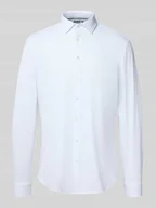 Koszule męskie - Koszula biznesowa o kroju slim fit z kołnierzykiem typu kent - miniaturka - grafika 1