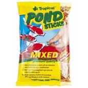 Pokarm dla ryb - Pływający pokarm dla ryb karpiowatych TROPICAL Pond Sticks Mixed, 4 kg - miniaturka - grafika 1