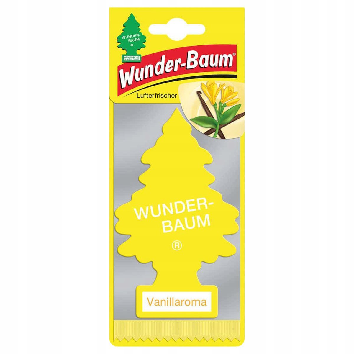 WUNDER BAUM Zapach CHOINKA zapachowa WANILIA Waniliowy do samochodu