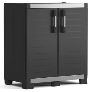 Keter Italy Keter Szafka do przechowywania Garage, XL, czarno-srebrna, 99 cm 241544 - Szafki do salonu - miniaturka - grafika 2