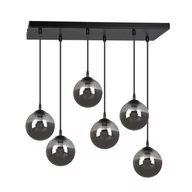 Lampy sufitowe - Emibig COSMO 6 BL GRAFIT 712/6 lampa wisząca 6x40W/E14 IP20 712/6 - miniaturka - grafika 1