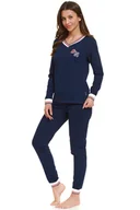 Piżamy damskie - Piżama Doctor Nap PM.4504 navy blue - miniaturka - grafika 1
