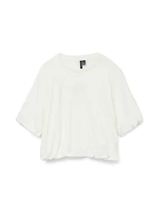 Vero Moda Koszulka w kolorze białym - Koszulki i topy damskie - miniaturka - grafika 1