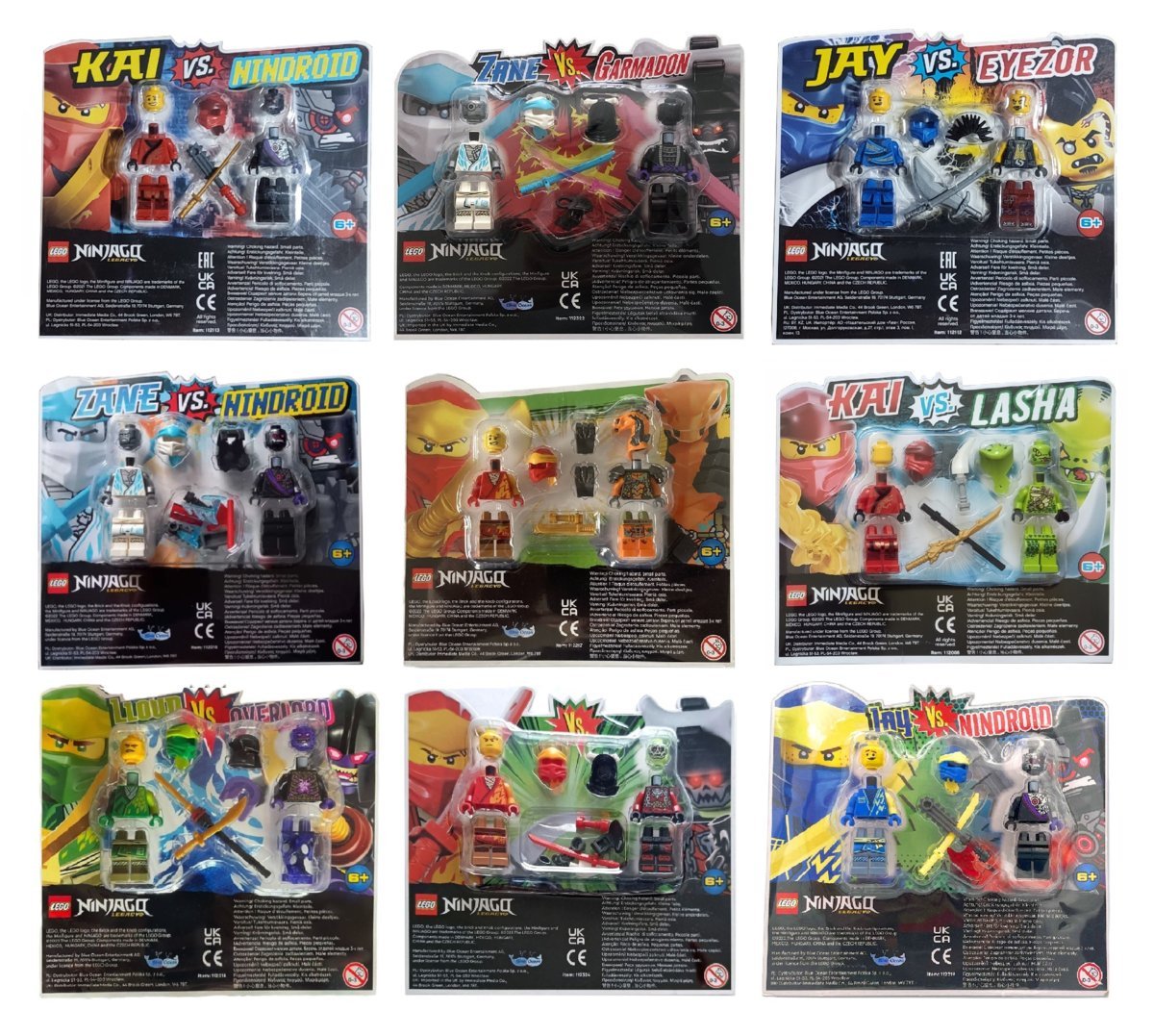 Klocki LEGO Ninjago - Zestaw 9 Polybag Blister - PB10