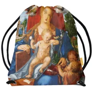 Torby szkolne - Worek Madonna i Dzieciątko z czyżykiem Albrecht Dürer-Standard - miniaturka - grafika 1