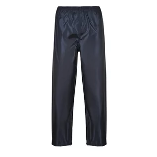 Spodnie męskie - Portwest portwest spodnie od deszczu, czarny, X-L S441NARXL - grafika 1