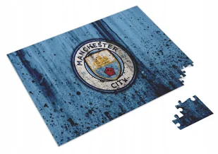 Puzzle Manchester City Logo Herb + Imię pudełko A3 252 el. - Puzzle - miniaturka - grafika 1